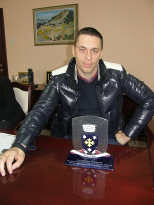 Aleksandar Radisic - prijem kod predsednika Opstine
