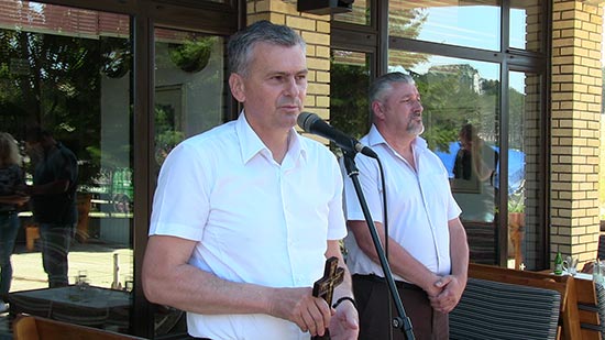 Milan Stamatovic i gosti iz Srebrenice