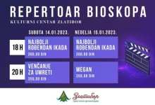Нове пројекције филмова у биоскопу Културног центра Златибор