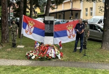 Положени венци палим борцима