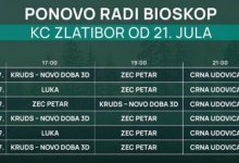 Поново ради биоскоп на Златибору