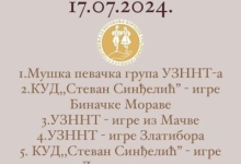 Концерт Удружења за неговање народне традиције "Златибор"