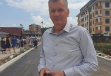 Обилазак радова на асфалтирању