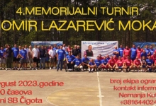 Меморијални турнир "Момир Лазаревић Мокач"