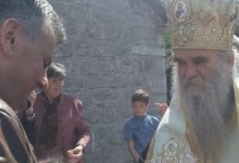 Милан Стаматовић и Амфилохије Радовић