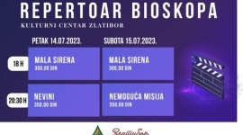 Нове пројекције филмова у биоскопу Културног центра Златибор