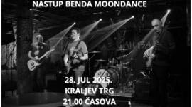 Наступ бенда ,,Мoondance" на Краљевом тргу