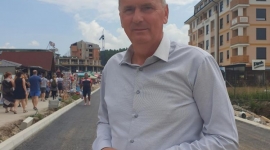 Обилазак радова на асфалтирању