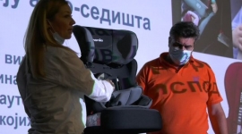 Подељена 64 ауто седишта за децу