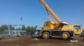 Подизање стубова четврте фазе