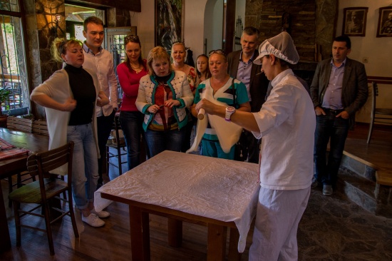 Demonstracija pravljenja pite
